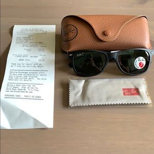 Ray Ban New Wayfarer Polarized Sunglasses
